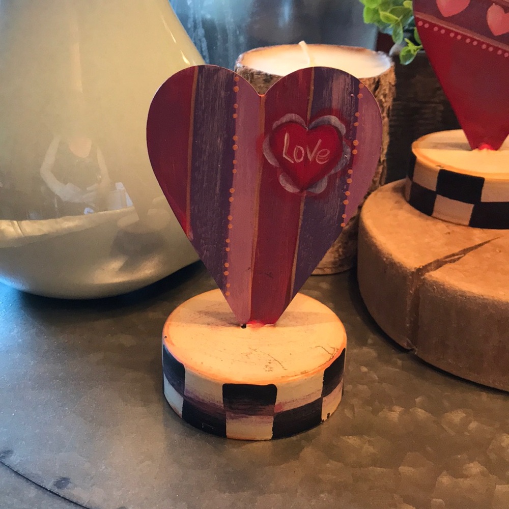 Heart Decor Jar Topper Set - Picture 9 of 14